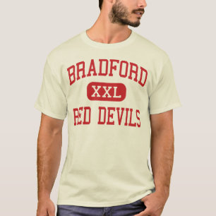 Bradford - rote Teufel - hoch - Kenosha Wisconsin T-Shirt