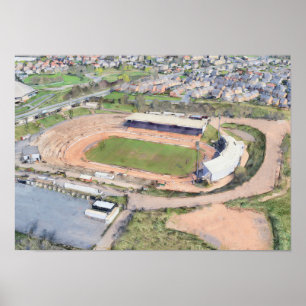 Bradford Rugby League, Odsal-Stadion Poster