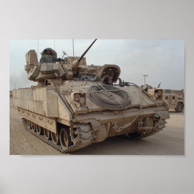 Bradley Fighting Vehicle Poster (Vorne)