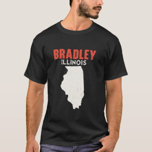 Bradley Illinois USA Staat America Travel Illinois T-Shirt