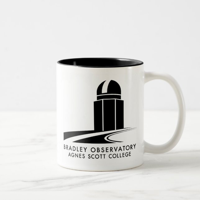 Bradley-Observatorium-Kaffee-Tasse Zweifarbige Tasse (Rechts)