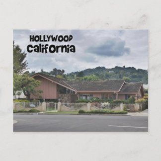 Brady Bunch House Hollywood California Postcard Postkarte