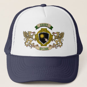 Brady Irish Shield & Griffins Personalisiert Truckerkappe