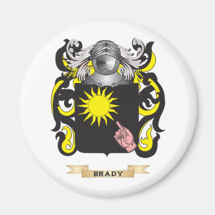 Brady Wappen (Familienwappen) Magnet