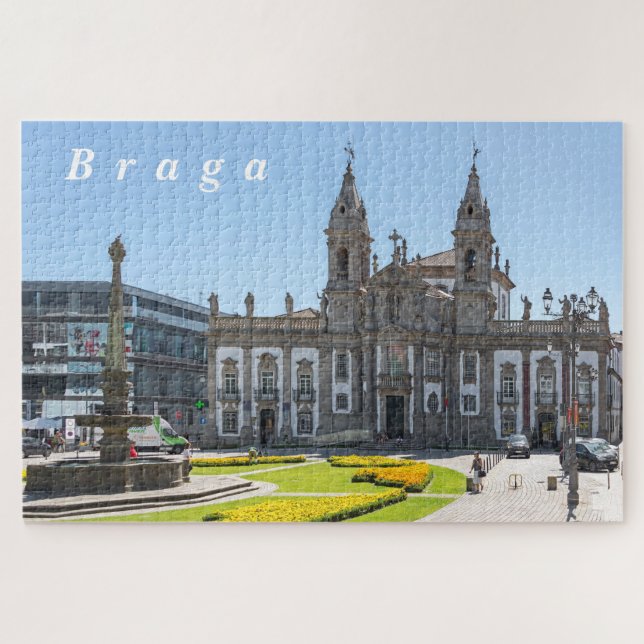Braga. View of the city center. (Horizontal)