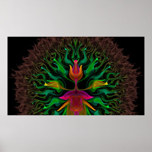 Brahma Disguised as a Tulip Poster