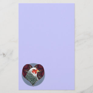 Brahma Hen Heart Briefpapier