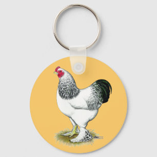 Brahma: Light Rooster Schlüsselanhänger