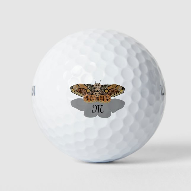 Brahmin Moth Monogram Golfball (Vorderseite)