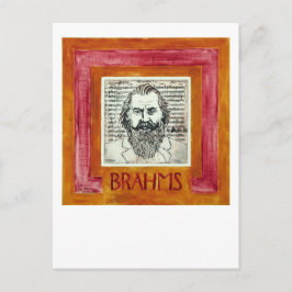 Brahms Postkarte