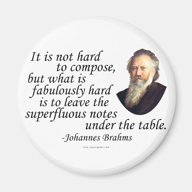 Brahms zur Komposition Magnet (Vorne)