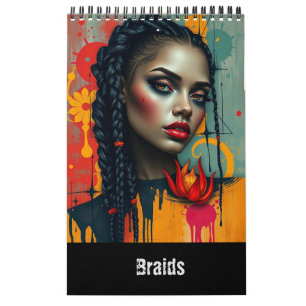 Braids Imaginaire Calendrier d'art moderne