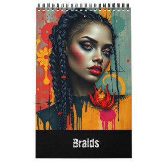 Braids Imaginaire Calendrier d'art moderne
