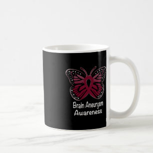 Brain Aneurysm-Awareness-Krieger unterstützen Burg Kaffeetasse