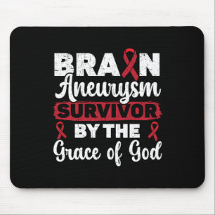 Brain Aneurysm Survivor Medical Bedingung Aneurysm Mousepad