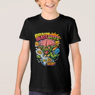 Brain Blast Bites Retro-Cartoon-Gremlin-Cereal-Ver Tri-Blend Shirt