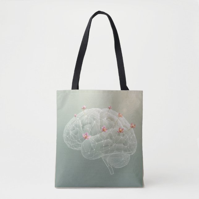 Brain Botanical Creativity Tasche (Vorderseite)