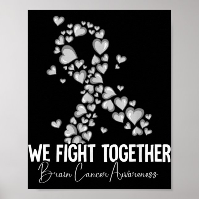 Brain Cancer Awareness 3  Poster (Vorne)