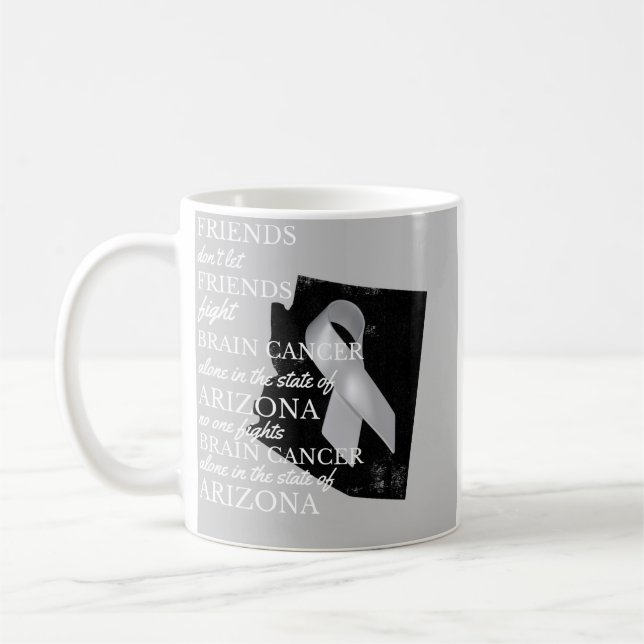 Brain Cancer Awareness in Arizona  Kaffeetasse (Links)