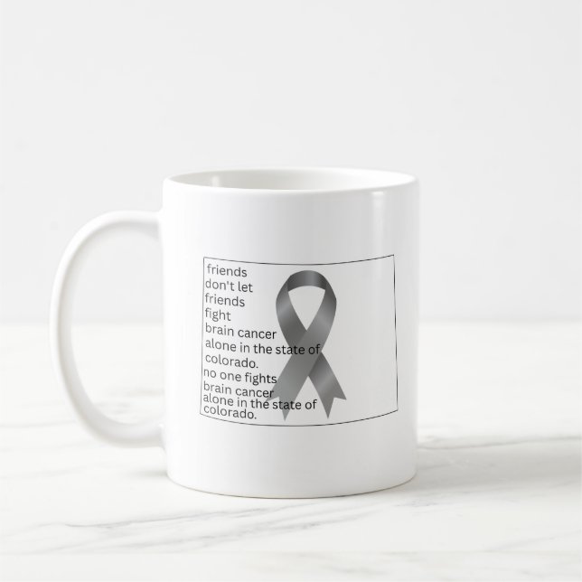 Brain Cancer Awareness in Colorado  Kaffeetasse (Links)