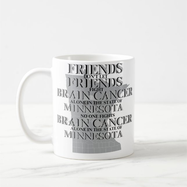 Brain Cancer Awareness in Minnesota  Kaffeetasse (Links)