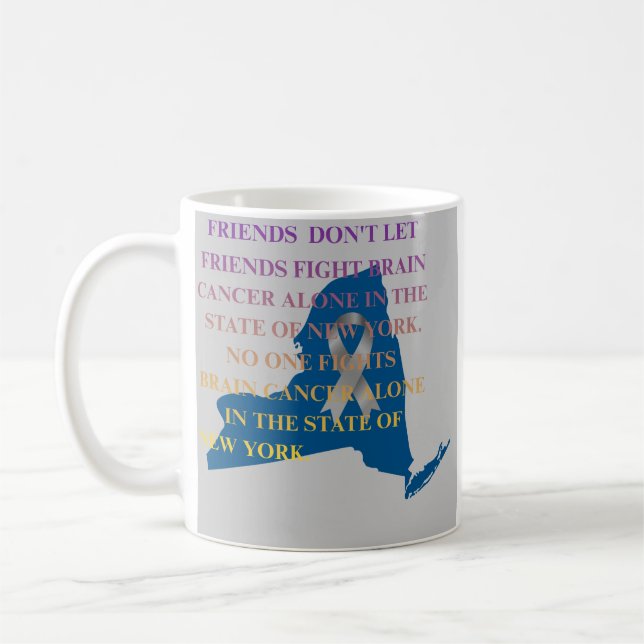 Brain Cancer Awareness in New York  Kaffeetasse (Links)