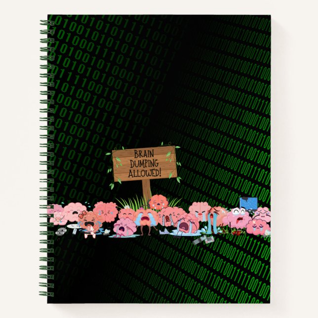Brain Dump journal drôle (Devant)