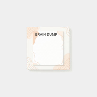 "Brain Dump" Post-it®-Hinweise Post-it Klebezettel