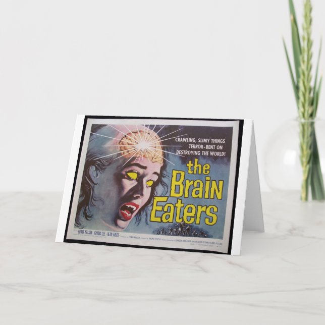 Brain Eaters Karte (Vorderseite)