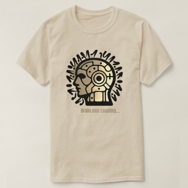 Brain.exe Loading… T-Shirt (Design vorne)