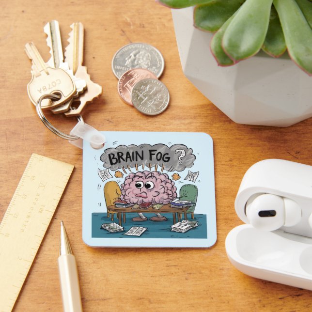 Brain Fog Schlüsselanhänger (Schreibtisch)