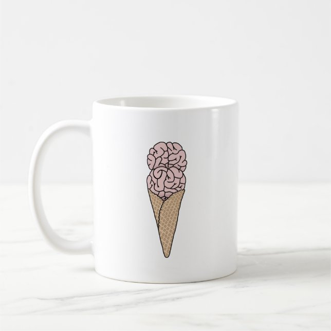 Brain Freeze Eiscreme Kaffeetasse (Links)