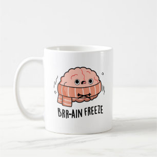 Brain Freeze Funny Biology Anatomie Pun Kaffeetasse