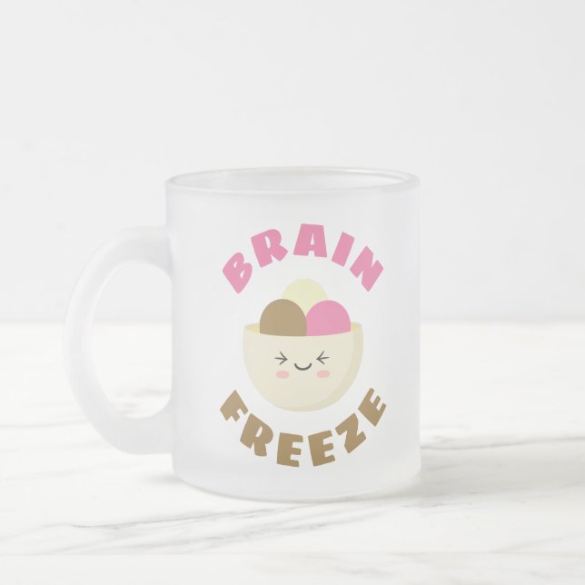 Brain Freeze Mattglastasse (Links)