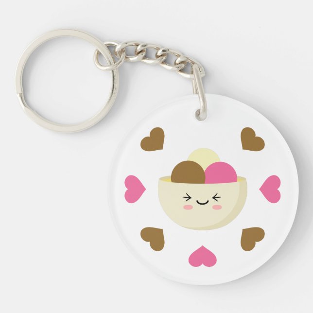 Brain Freeze Schlüsselanhänger (Vorderseite)