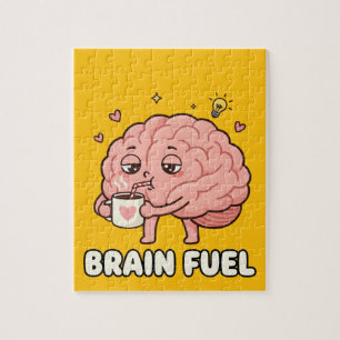 Brain Fuel: Morgenkaffee-Motivations-Cartoon