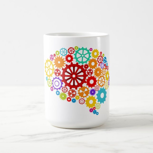 Brain Gears Basic-Tasse Kaffeetasse (Mittel)