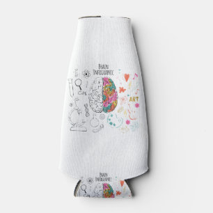 Brain Infographic Flaschenkühler