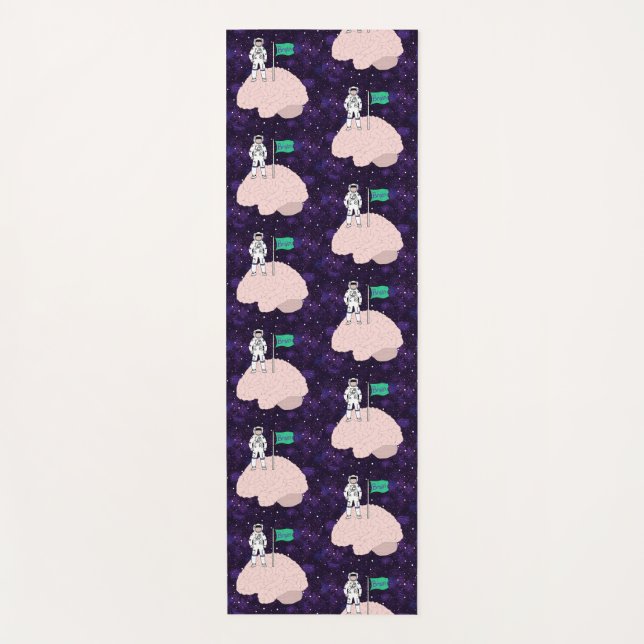 Brain Landing Yogamatte (Vorderseite)