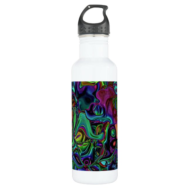 Brain Melt Edelstahl Wasserflasche Edelstahlflasche (Vorderseite)