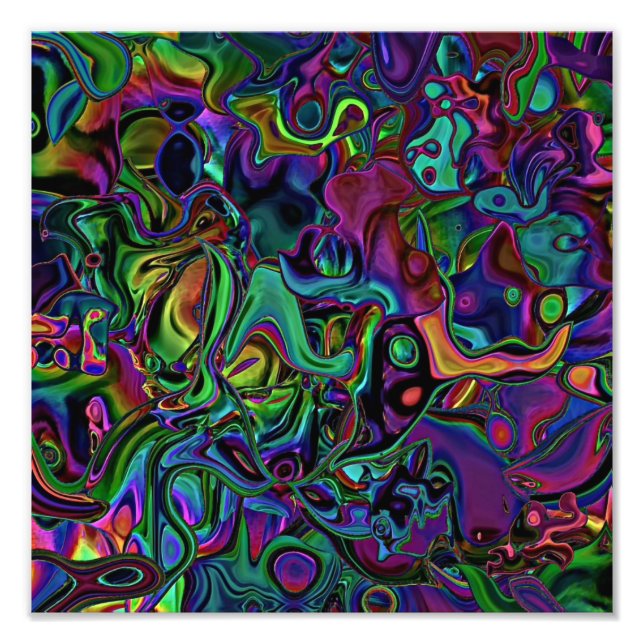 Brain Melt Fotodruck (Vorne)