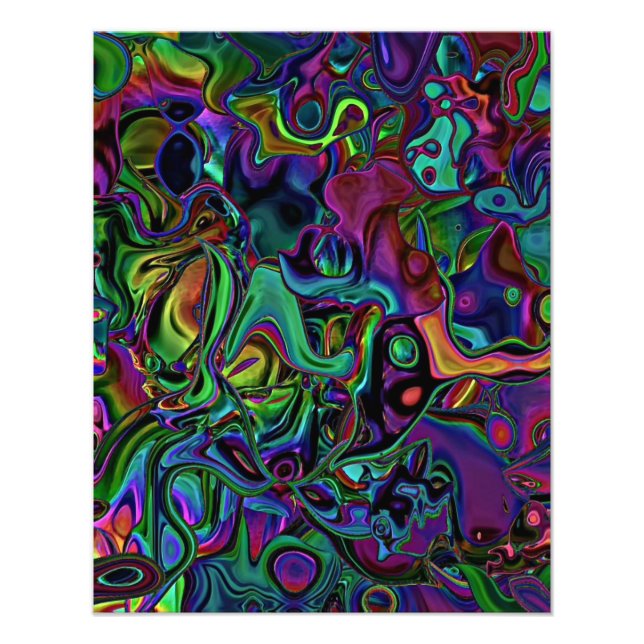 Brain Melt Fotodruck (Vorne)