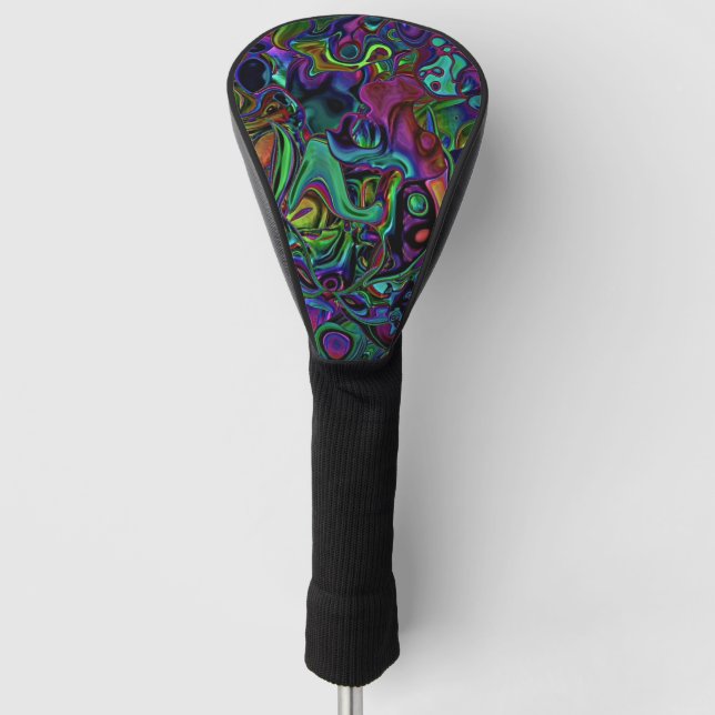 Brain Melt Golf Head Cover Headcover (Vorderseite)