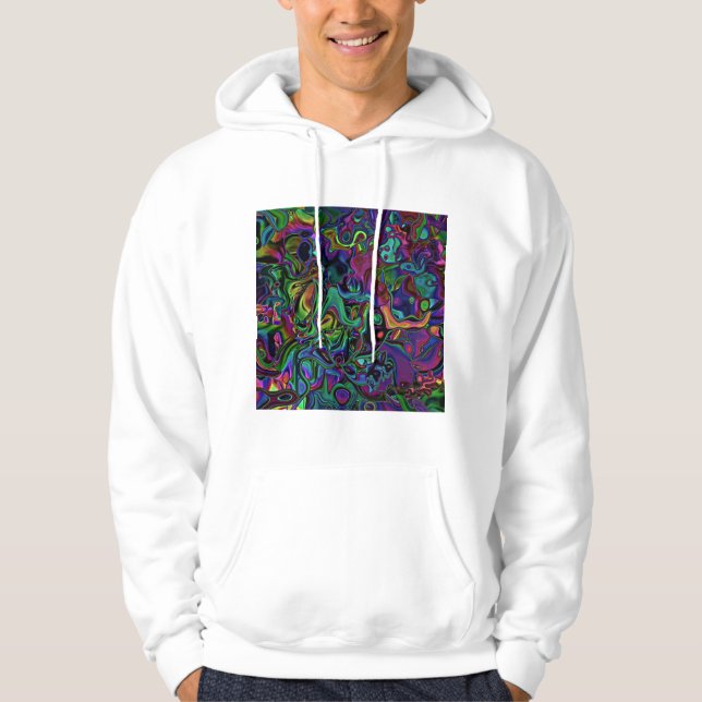 Brain Melt Hoodie (Vorderseite)