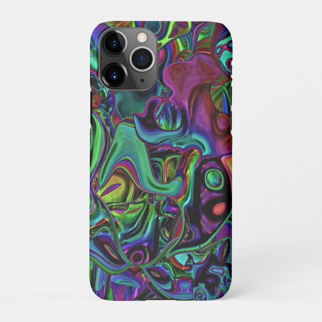 Brain Melt iPhone Hülle (Rückseite)