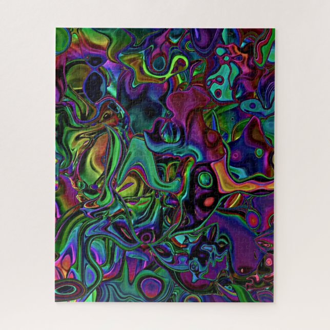 Brain Melt Jigsaw Puzzle (Vertikal)