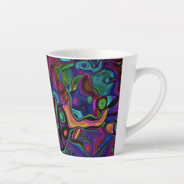 Brain Melt Latte Tasse (Rechts)
