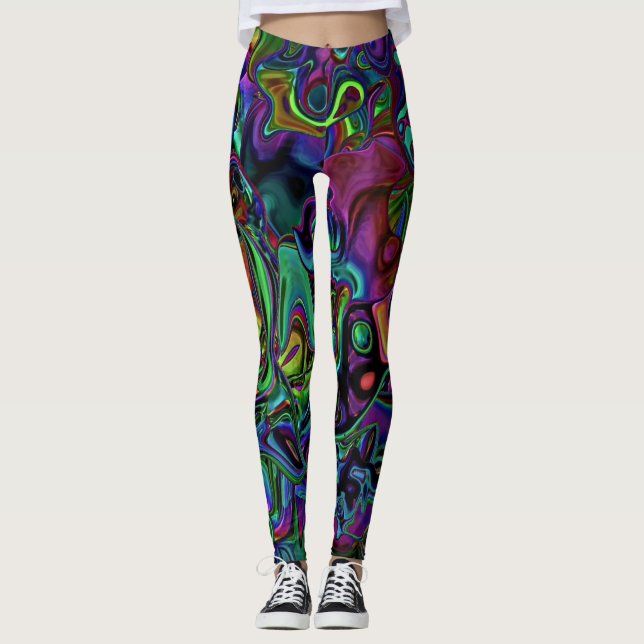 Brain Melt Leggings (Vorderseite)