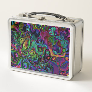 Brain Melt Metal Lunch Box