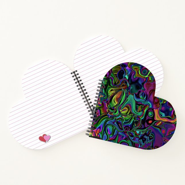 Brain Melt Notebook Notizbuch (Innenseite)